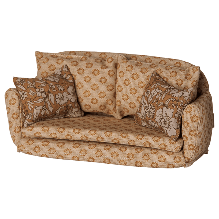 Sofa Bed, Mouse | Large Ocher by Maileg - Maude Kids Decor