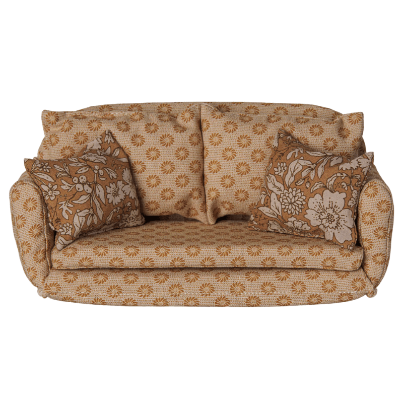 Sofa Bed, Mouse | Large Ocher by Maileg - Maude Kids Decor