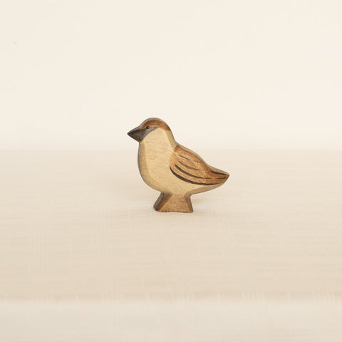 Sparrow Wooden Figurine by HolzWald - Maude Kids Decor