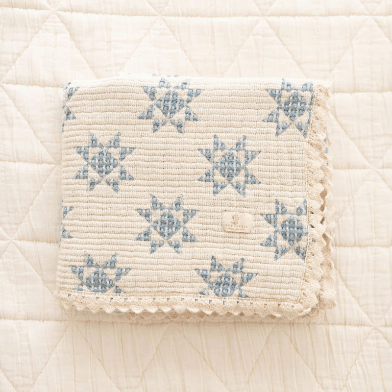 Star Quilt | Sky by New Grain - Maude Kids Decor