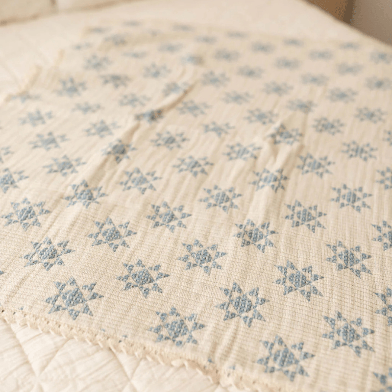 Star Quilt | Sky by New Grain - Maude Kids Decor