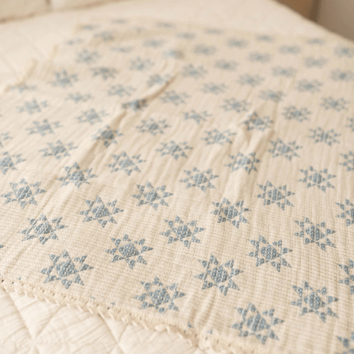Star Quilt | Sky by New Grain - Maude Kids Decor