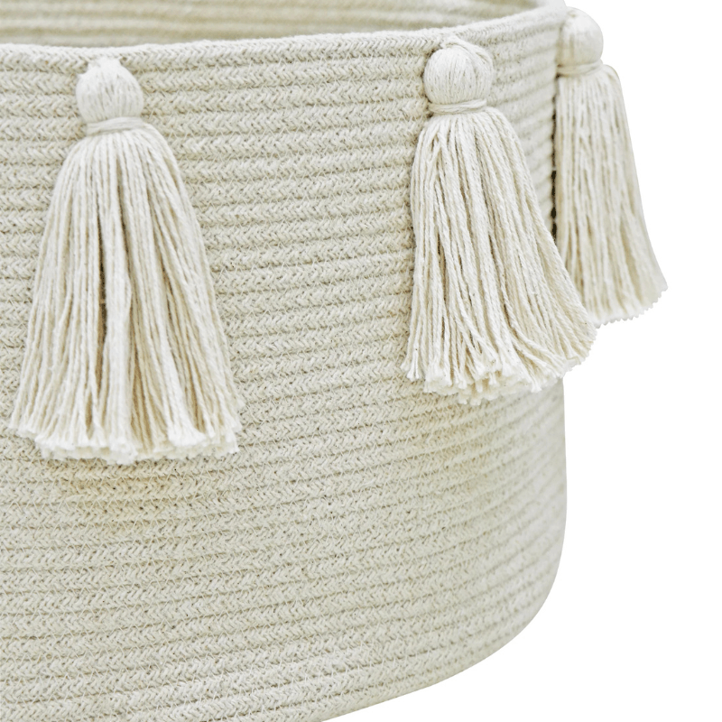 Storage Basket Tassels by Lorena Canals - Maude Kids Decor