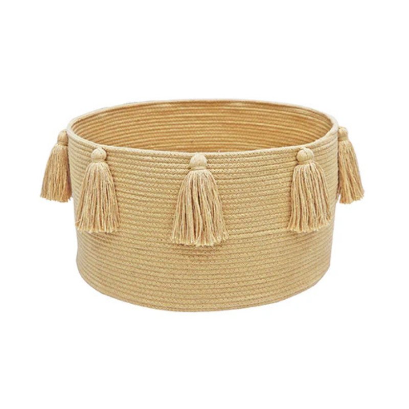 Storage Basket Tassels by Lorena Canals - Maude Kids Decor