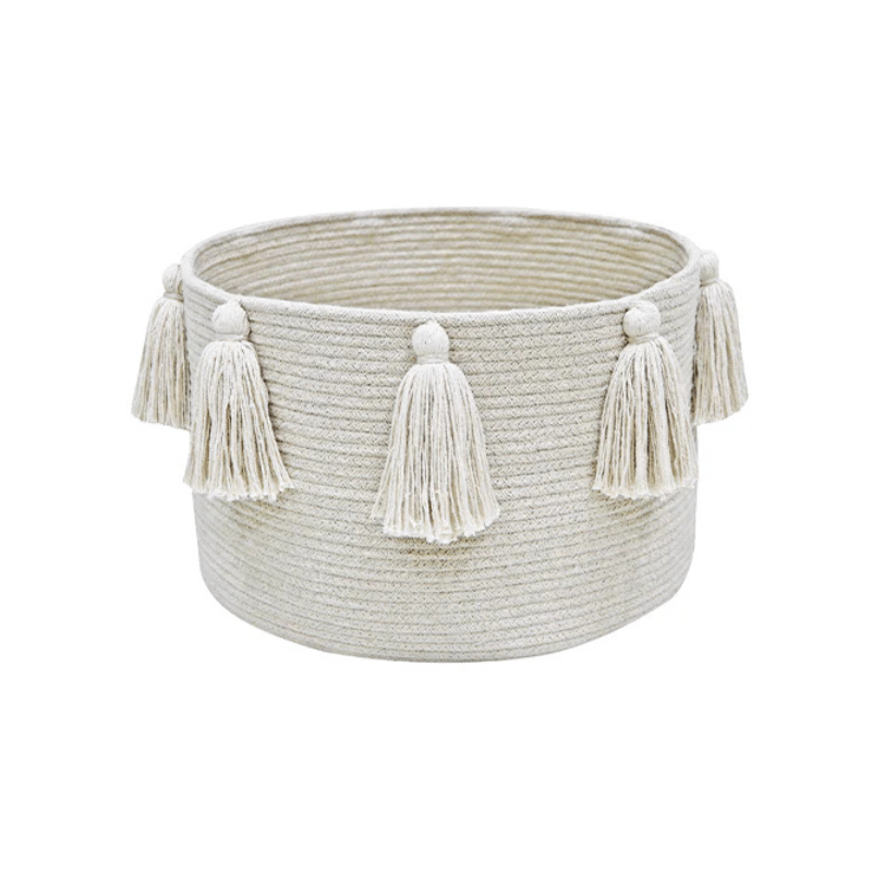 Storage Basket Tassels by Lorena Canals - Maude Kids Decor