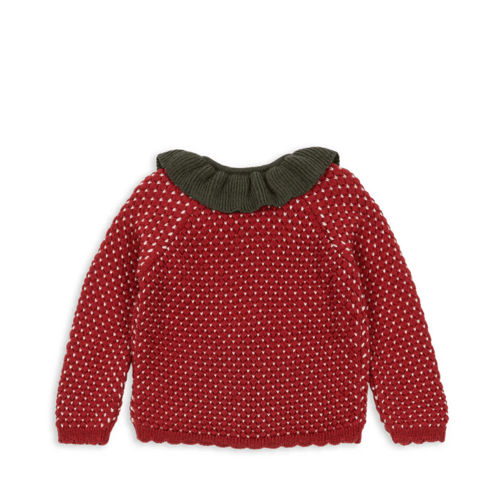 Strawberry Cardigan | True Red by Konges Sløjd - Maude Kids Decor