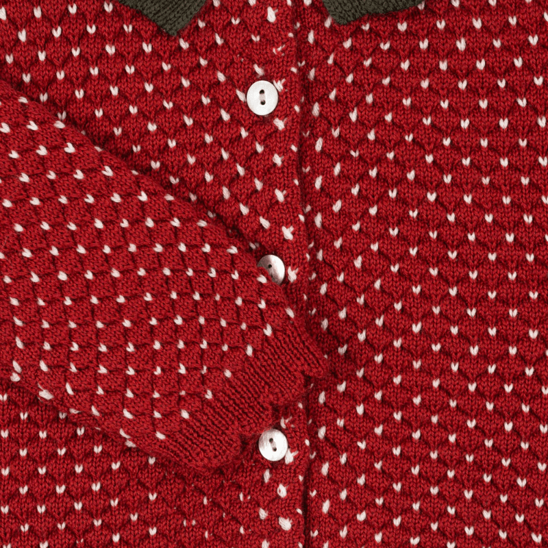 Strawberry Cardigan | True Red by Konges Sløjd - Maude Kids Decor