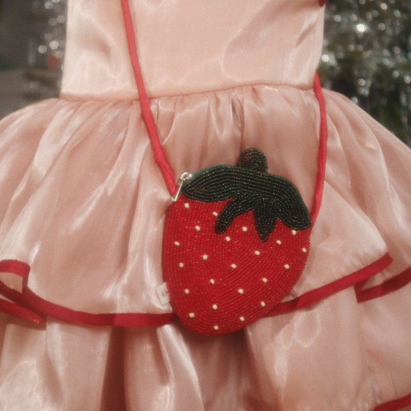 Strawberry Shoulder Bag by Konges Sløjd - Maude Kids Decor