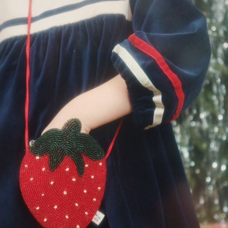 Strawberry Shoulder Bag by Konges Sløjd - Maude Kids Decor