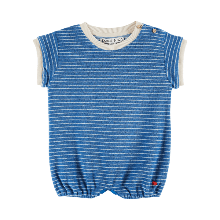 Striped Romper by Émile et Ida - Maude Kids Decor