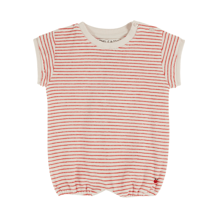 Striped Romper by Émile et Ida - Maude Kids Decor
