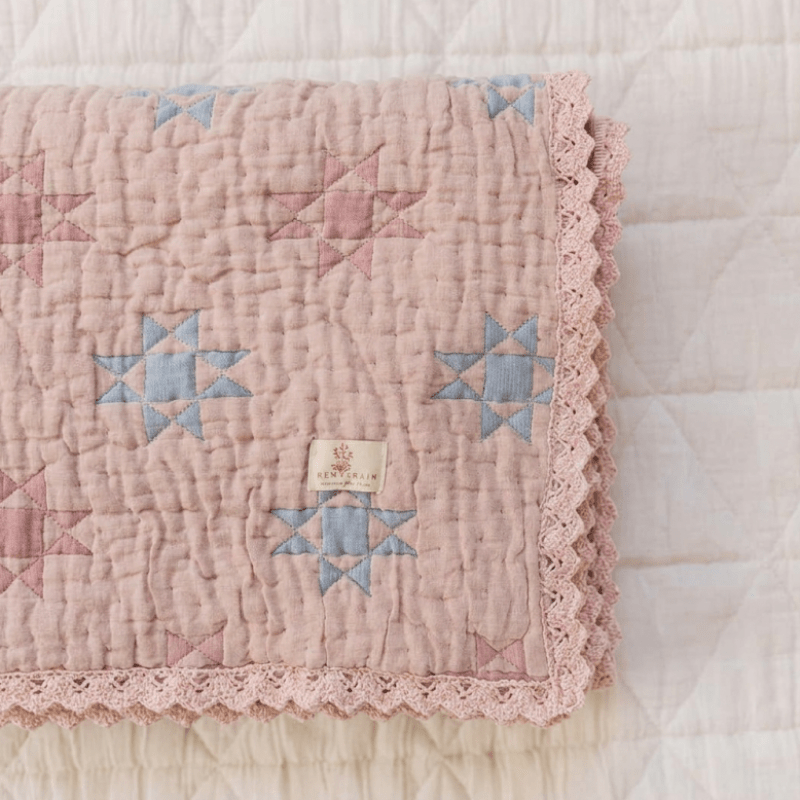 Sunday Quilt | Peony by New Grain - Maude Kids Decor