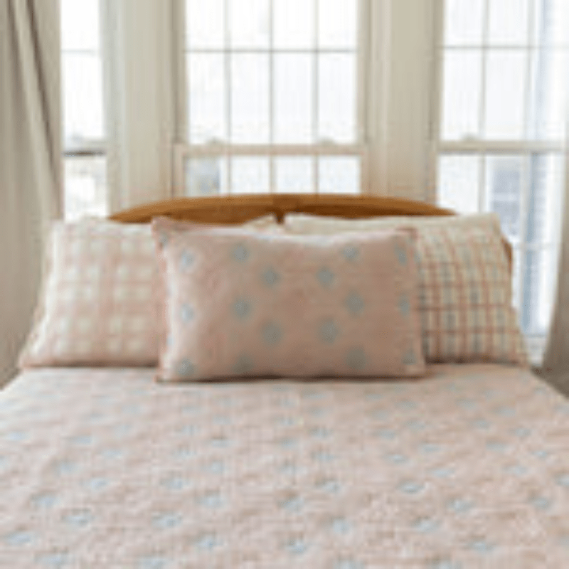 Sunday Quilt Sham Pillowcase | Peony by New Grain - Maude Kids Decor