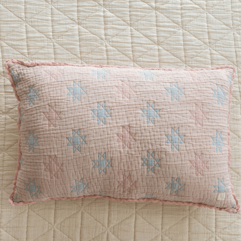 Sunday Quilt Sham Pillowcase | Peony by New Grain - Maude Kids Decor
