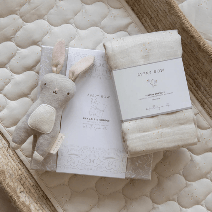 Swaddle and Cuddle Gift Set by Avery Row - Maude Kids Decor