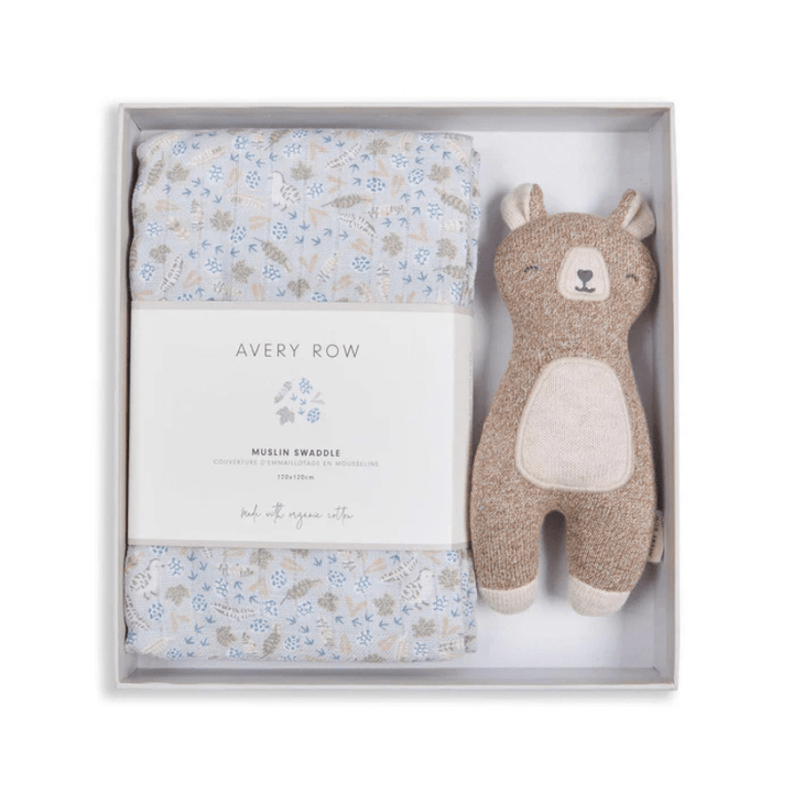 Swaddle and Cuddle Gift Set by Avery Row - Maude Kids Decor