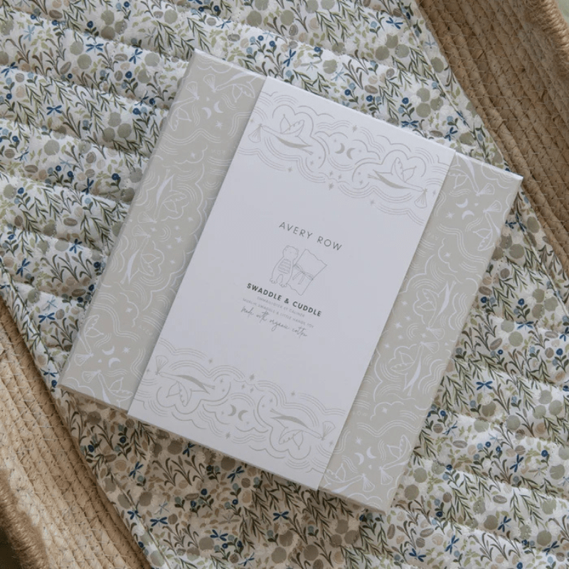 Swaddle and Cuddle Gift Set by Avery Row - Maude Kids Decor