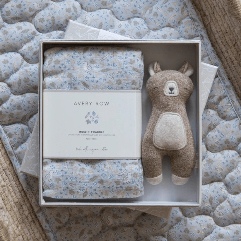 Swaddle and Cuddle Gift Set by Avery Row - Maude Kids Decor