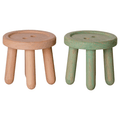 Table and Stool Set, Mouse Light Rose/Light Mint by Maileg - Maude Kids Decor