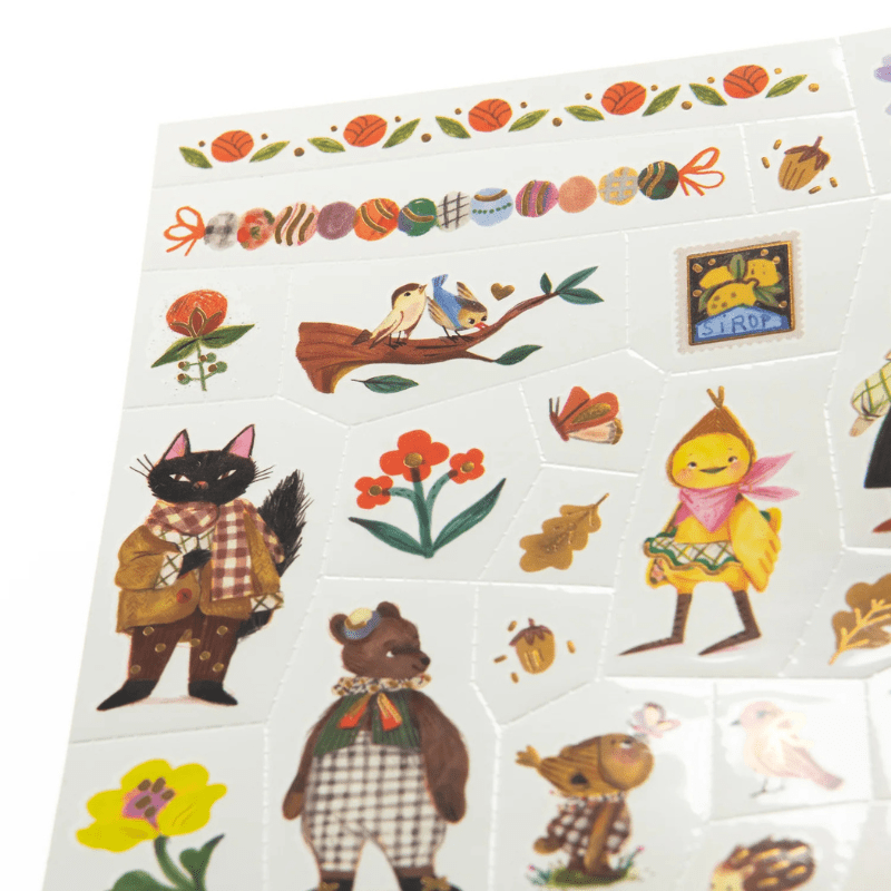 Temporary Tattoos | Les Minouchkas by Moulin Roty - Maude Kids Decor