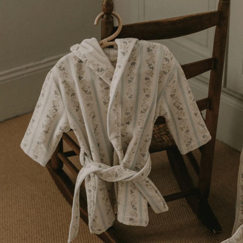 Terry Bathrobe | Strawberry Garland by Garbo &amp; Friends - Maude Kids Decor