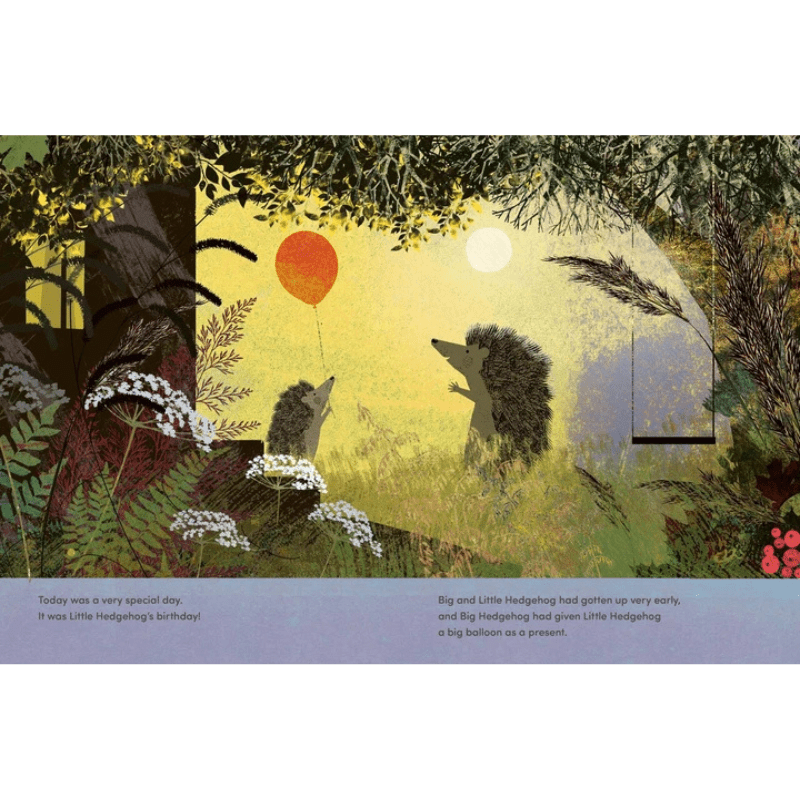 The Birthday: A Big Hedgehog and Little Hedgehog Adventure by Britta Teckentrup - Maude Kids Decor