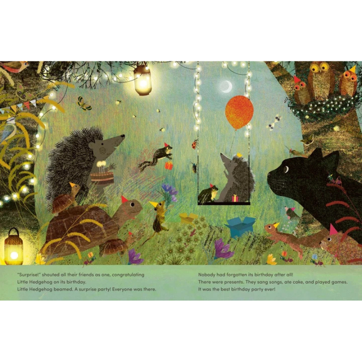 The Birthday: A Big Hedgehog and Little Hedgehog Adventure by Britta Teckentrup - Maude Kids Decor