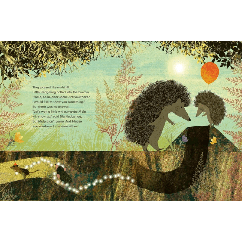 The Birthday: A Big Hedgehog and Little Hedgehog Adventure by Britta Teckentrup - Maude Kids Decor