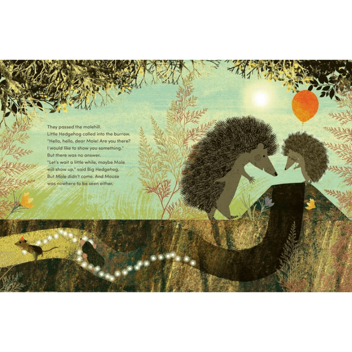 The Birthday: A Big Hedgehog and Little Hedgehog Adventure by Britta Teckentrup - Maude Kids Decor