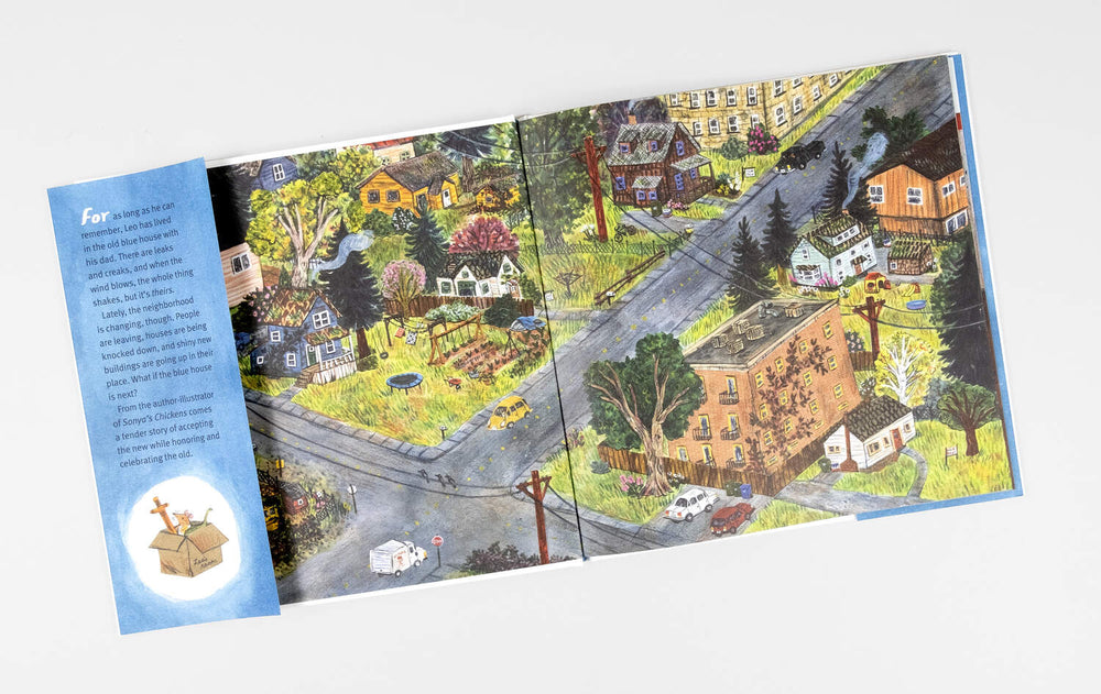 The Blue House by Phoebe Wahl - Maude Kids Decor
