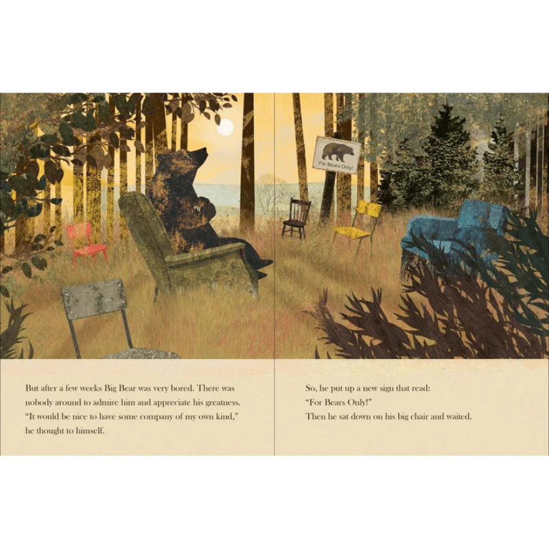 The Chairs: A Story About the Power of Community by Britta Teckentrup - Maude Kids Decor