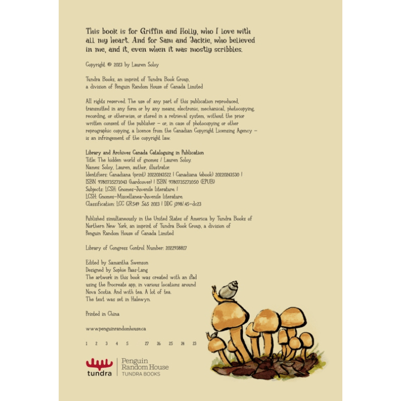 The Hidden World of Gnomes by Lauren Soloy - Maude Kids Decor