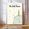 The Little Prince Moon Nursery Art Print by Kumo Art Prints - Maude Kids Decor