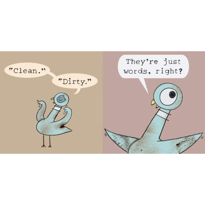 The Pigeon Needs a Bath! by Mo Willems - Maude Kids Decor