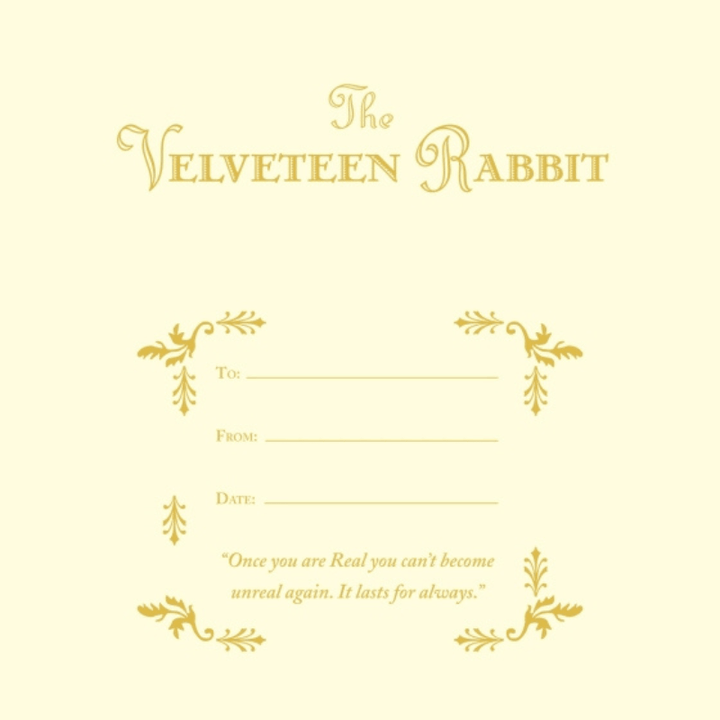 The Velveteen Rabbit | Hardcover by Margery Williams - Maude Kids Decor