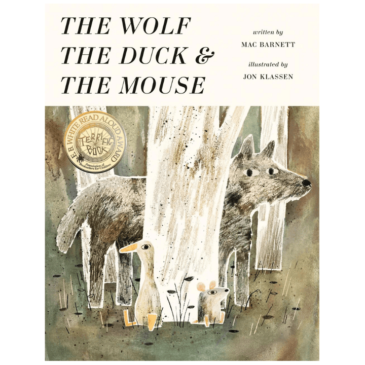The Wolf, the Duck and the Mouse by Mac Barnett - Maude Kids Decor