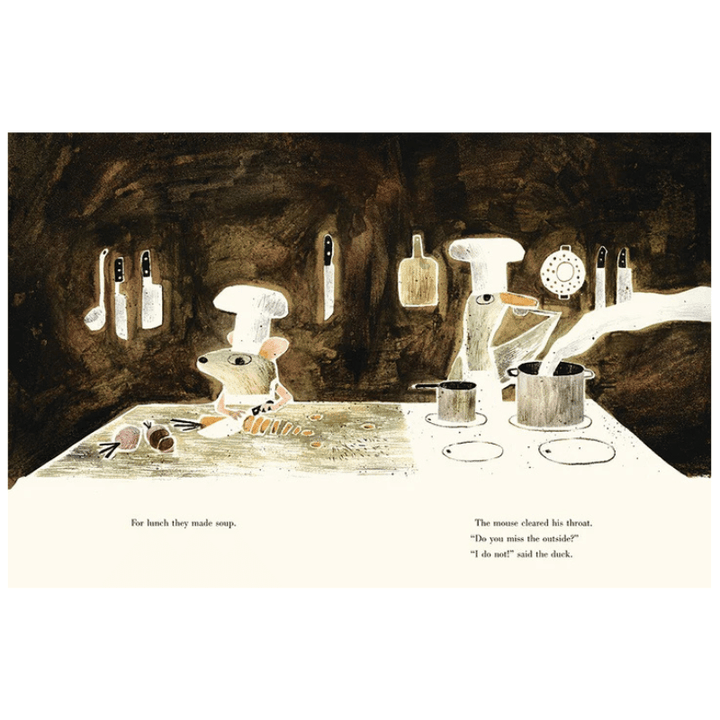 The Wolf, the Duck and the Mouse by Mac Barnett - Maude Kids Decor