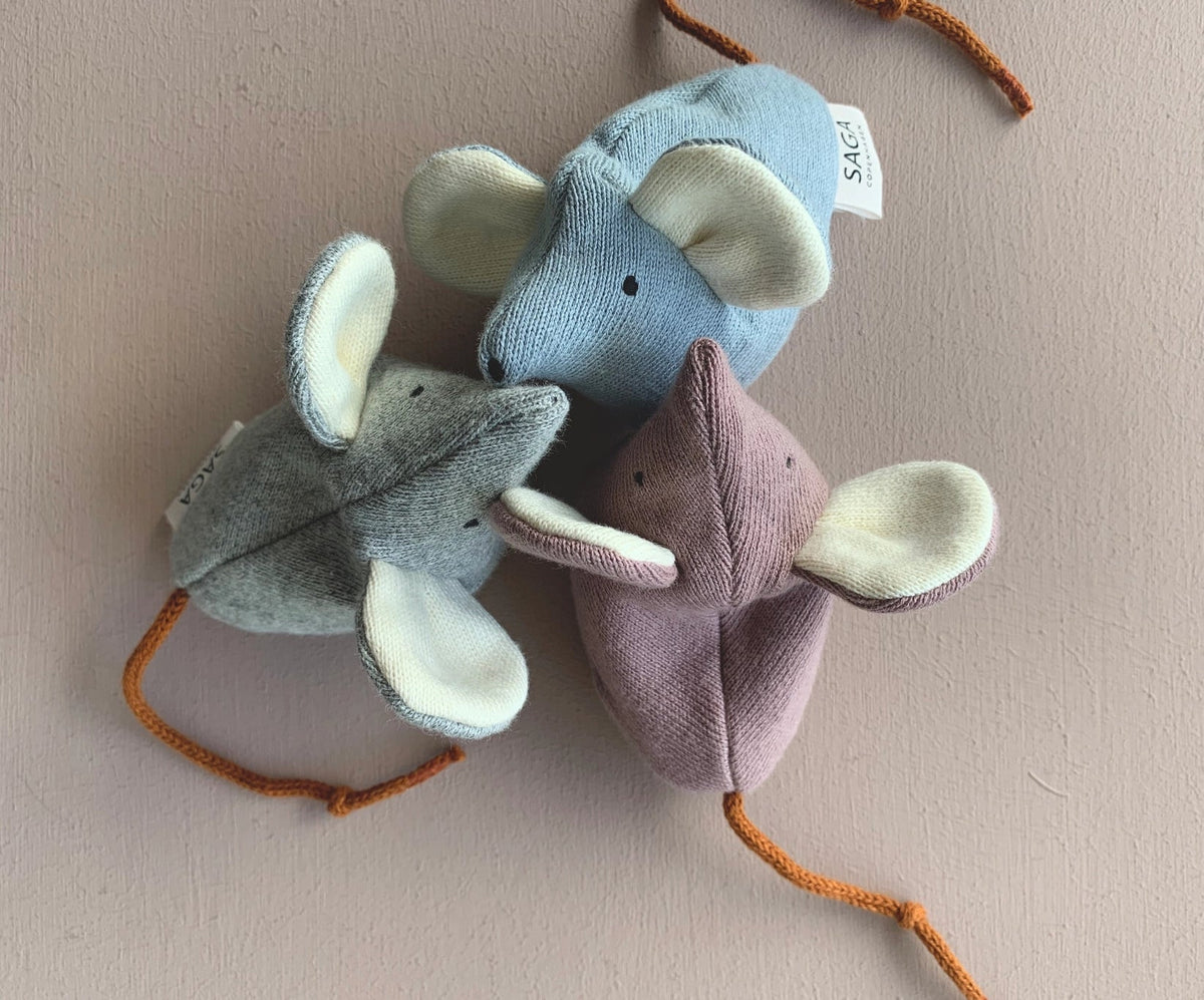 Throwing Mouse Sensory Toy by Saga Copenhagen - Maude Kids Decor