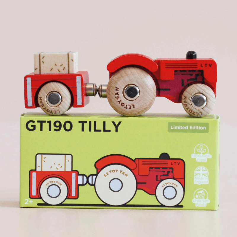 Tilly Wood Tractor by Le Toy Van - Maude Kids Decor