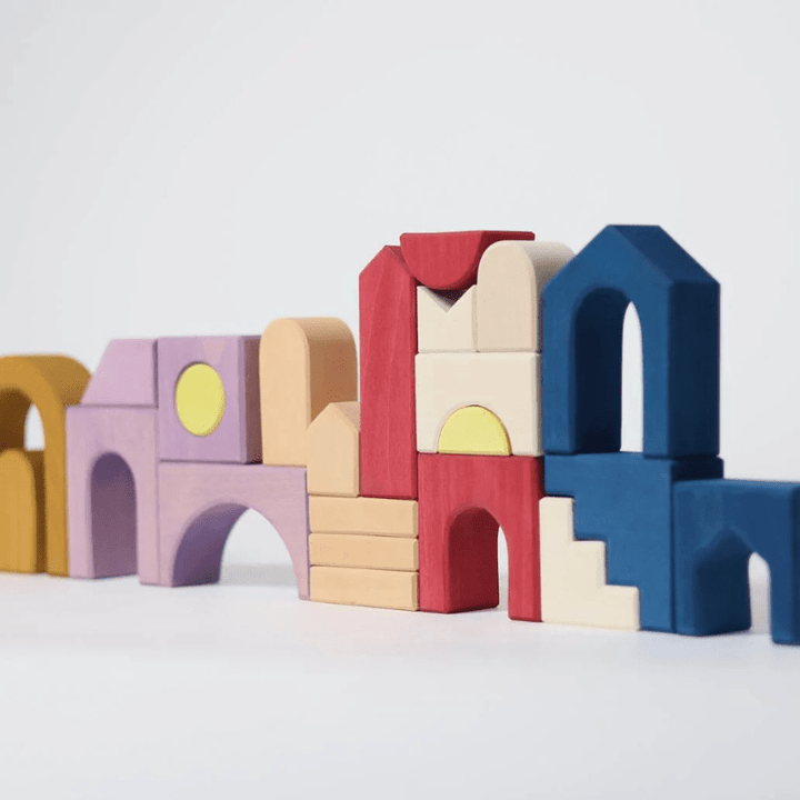 Tiny Art Collection: Building Set | Panorama by Grimms Spiel und Holz Design - Maude Kids Decor