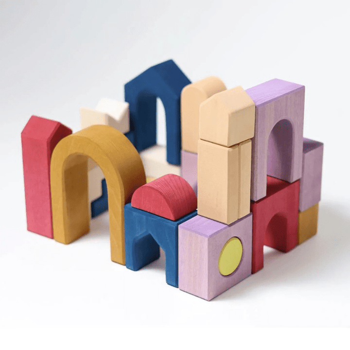 Tiny Art Collection: Building Set | Panorama by Grimms Spiel und Holz Design - Maude Kids Decor