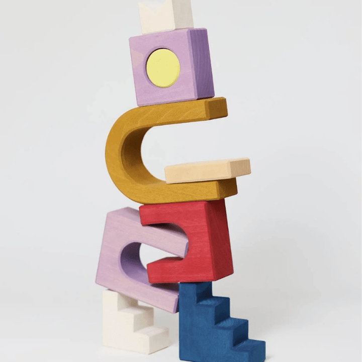 Tiny Art Collection: Building Set | Panorama by Grimms Spiel und Holz Design - Maude Kids Decor