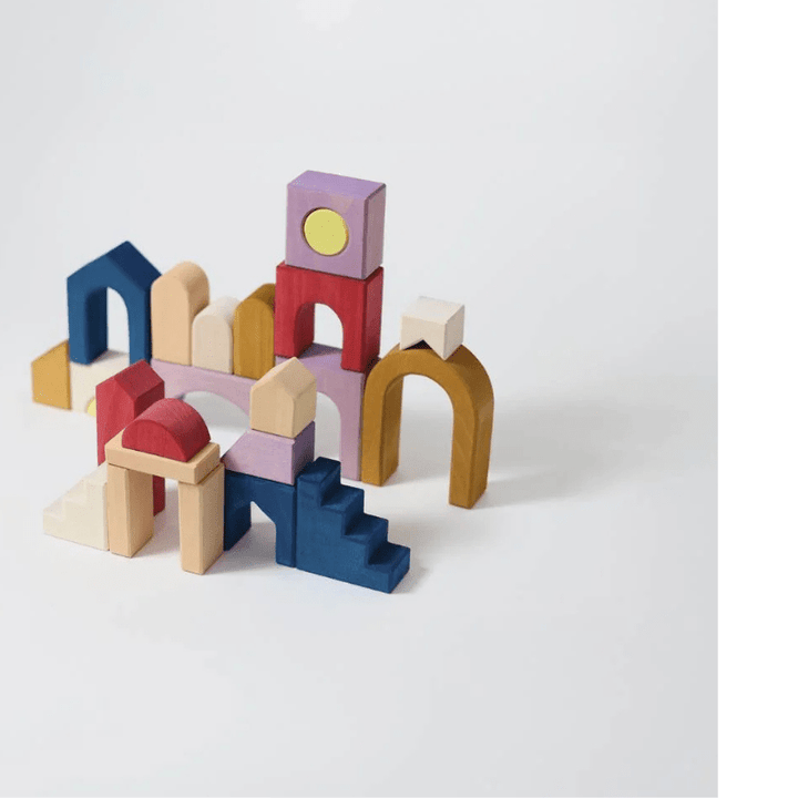 Tiny Art Collection: Building Set | Panorama by Grimms Spiel und Holz Design - Maude Kids Decor