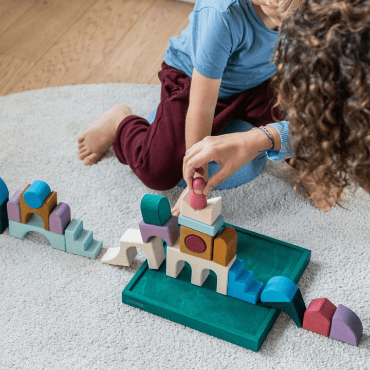 Tiny Art Collection: Small Building Set | Floors by Grimms Spiel und Holz Design - Maude Kids Decor