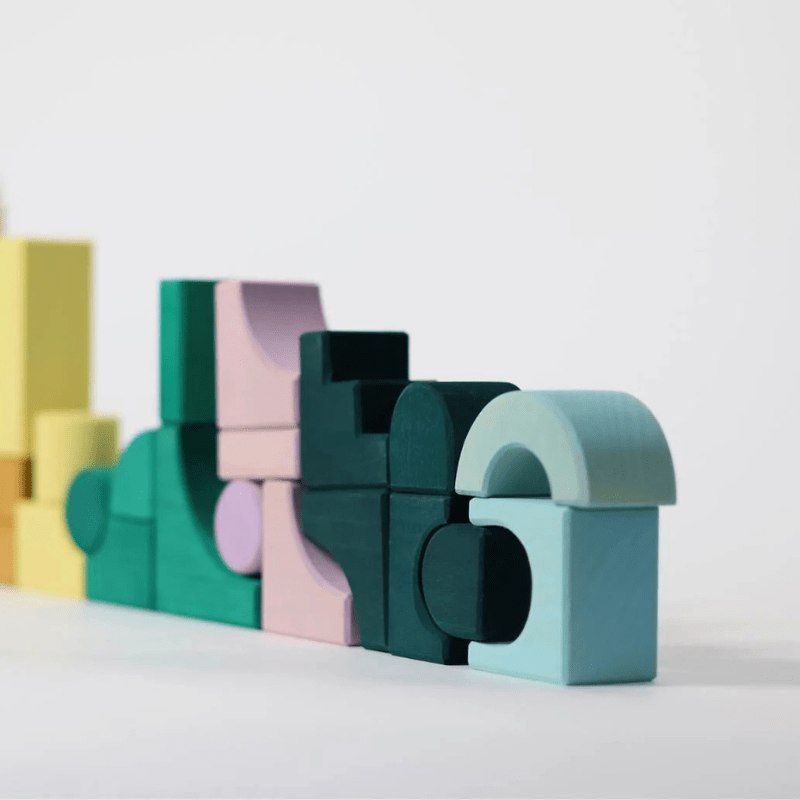 Tiny Art Collection: Small Building Set | Movement by Grimms Spiel und Holz Design - Maude Kids Decor