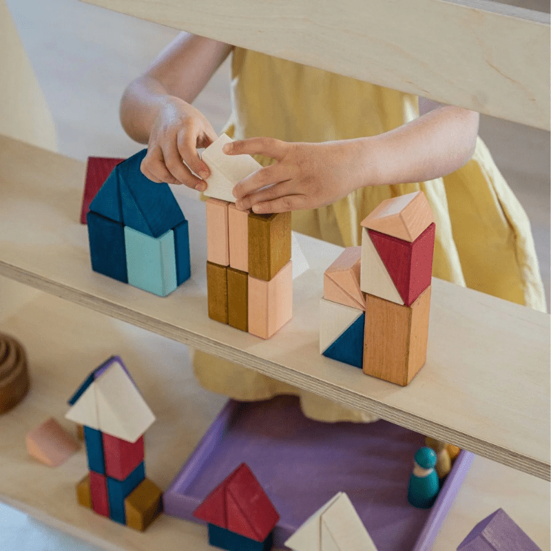 Tiny Art Collection: Small Building Set | Rhythm by Grimms Spiel und Holz Design - Maude Kids Decor