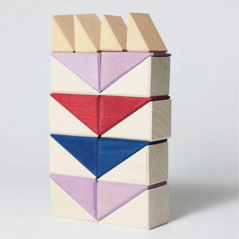 Tiny Art Collection: Small Building Set | Rhythm by Grimms Spiel und Holz Design - Maude Kids Decor