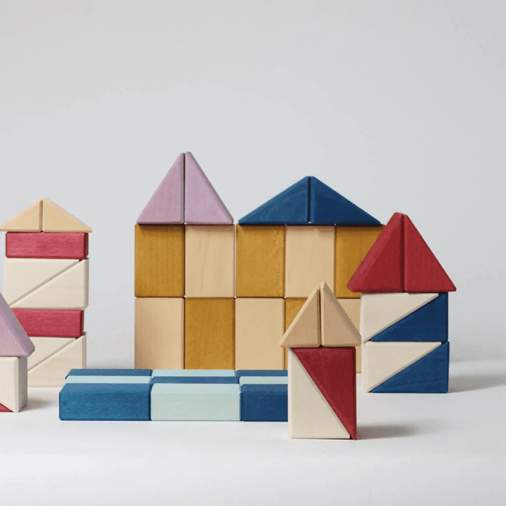 Tiny Art Collection: Small Building Set | Rhythm by Grimms Spiel und Holz Design - Maude Kids Decor