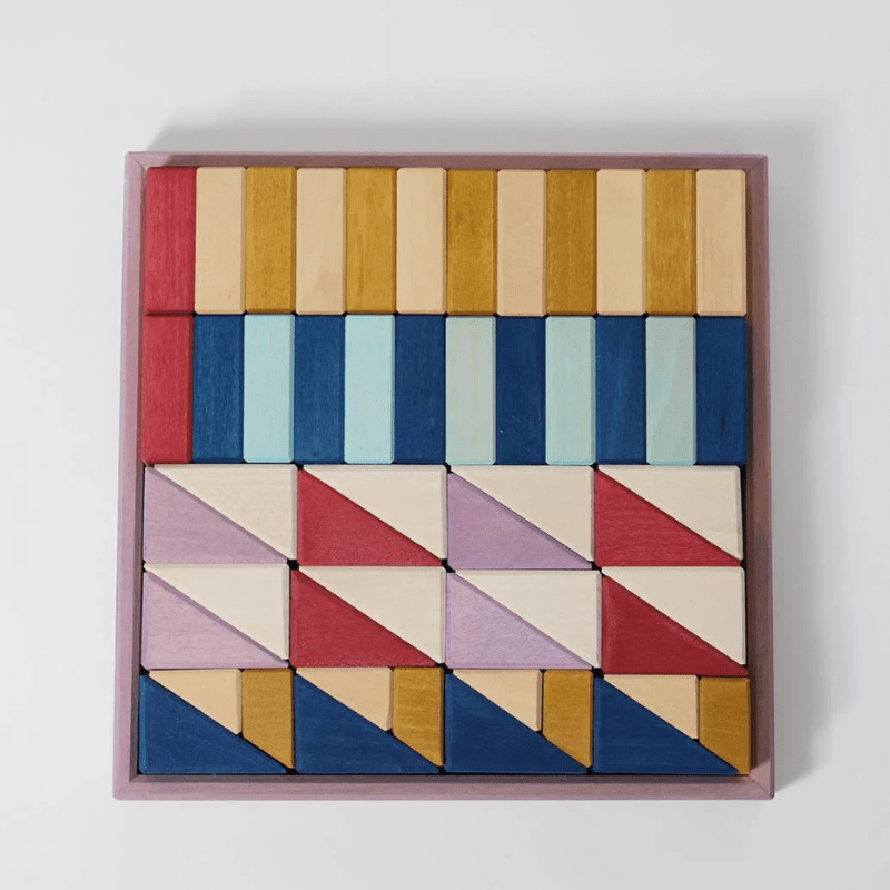 Tiny Art Collection: Small Building Set | Rhythm by Grimms Spiel und Holz Design - Maude Kids Decor