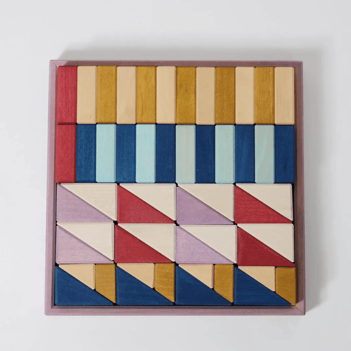 Tiny Art Collection: Small Building Set | Rhythm by Grimms Spiel und Holz Design - Maude Kids Decor